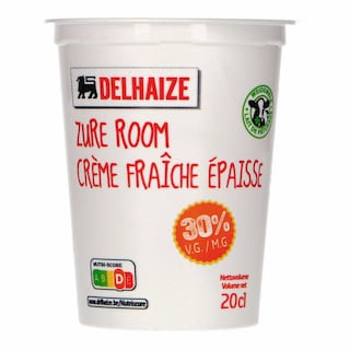 Delhaize | Crème | Epaisse | 30% M.G. 