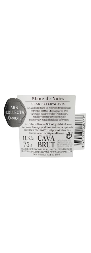 ESPANA | Catalunya | Cava Collecta Blanc de Noirs brut 