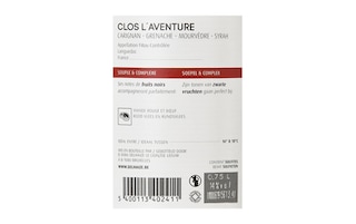 France - Frankrijk | Midi de la France - Fitou | Clos L'Aventure Rood 