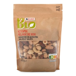 Delhaize | Bio | Noix | Melange | Grillee | Bio 200 gr