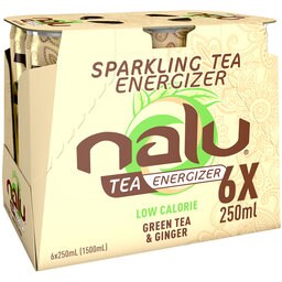 Energiedrank | Groene thee | Gember | Blik