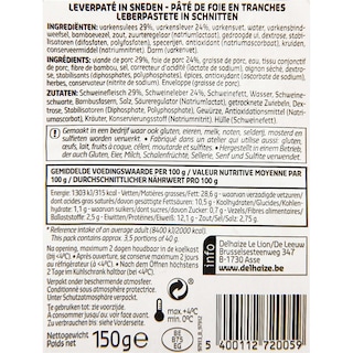 Delhaize | Leverpaté BVI 