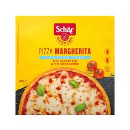 Pizza Margherita sans gluten et sans  lactose
