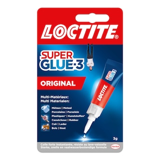 Loctite | Super Glue-3 | Colle instantanée | Universal | Water resist 