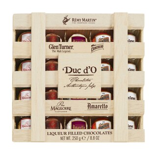 Duc d'O | Chocolat | Pralines | Liqueur | Caisse 