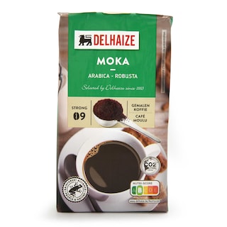 Delhaize | Koffie | Moka 09 | Gemalen 