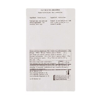 Delhaize | Porc | Filet pur 