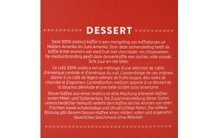 Delhaize | Café | Dessert | Filtres 