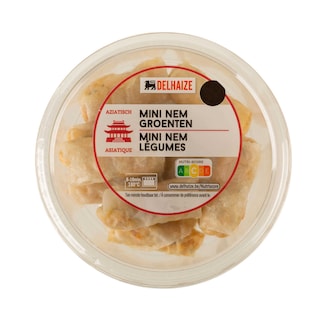 Delhaize | Mini nem groenten 