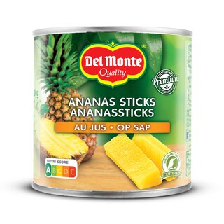 Del Monte | Ananas | Sticks | Jus | Boîte 260 gr