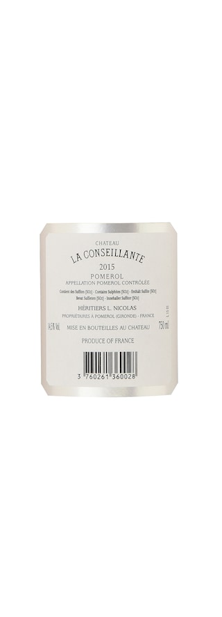 France - Frankrijk | Borbeaux - Pomerol | Château La Conseillante 2015 Rood 