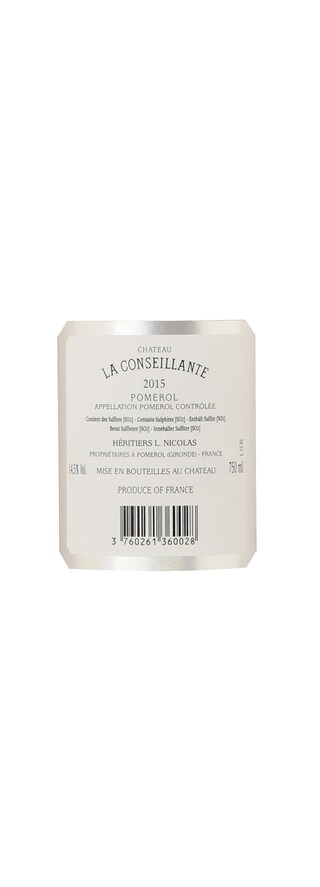 France - Frankrijk | Borbeaux - Pomerol | Château La Conseillante 2015 Rouge 