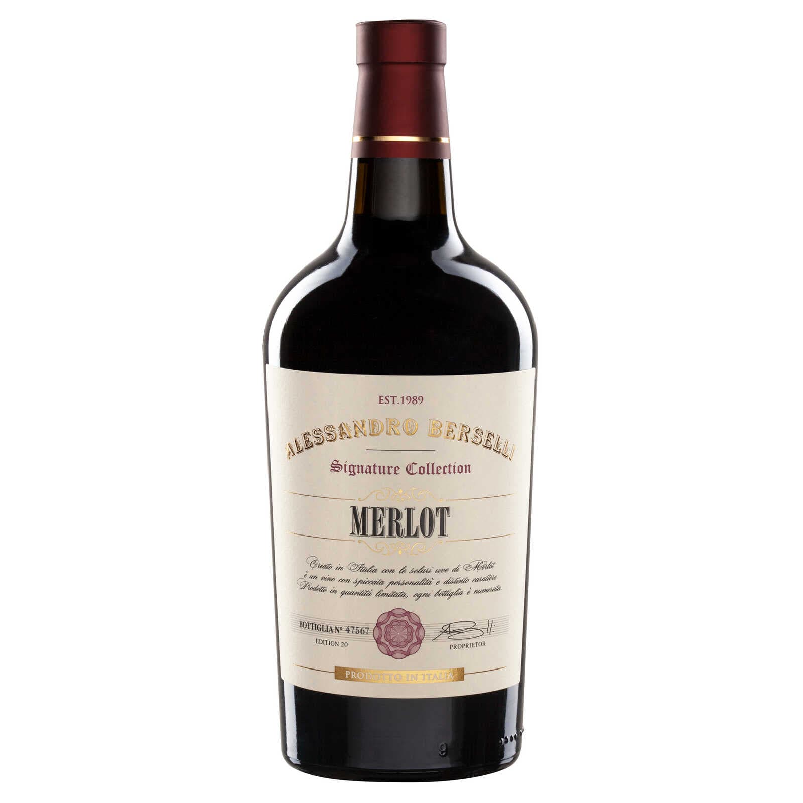 Signature Alessandro Berselli | Merlot | 2020 | 75 cl | Delhaize