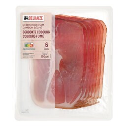 Delhaize | Gerookte Cobourg | Sneden 150 gr