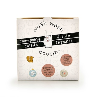Wash Wash Cousin | Shampoing Solide | Cheveux Normaux 