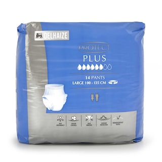 Delhaize | Protect|Incontinentie|Pants|Plus|Large|14 pc 