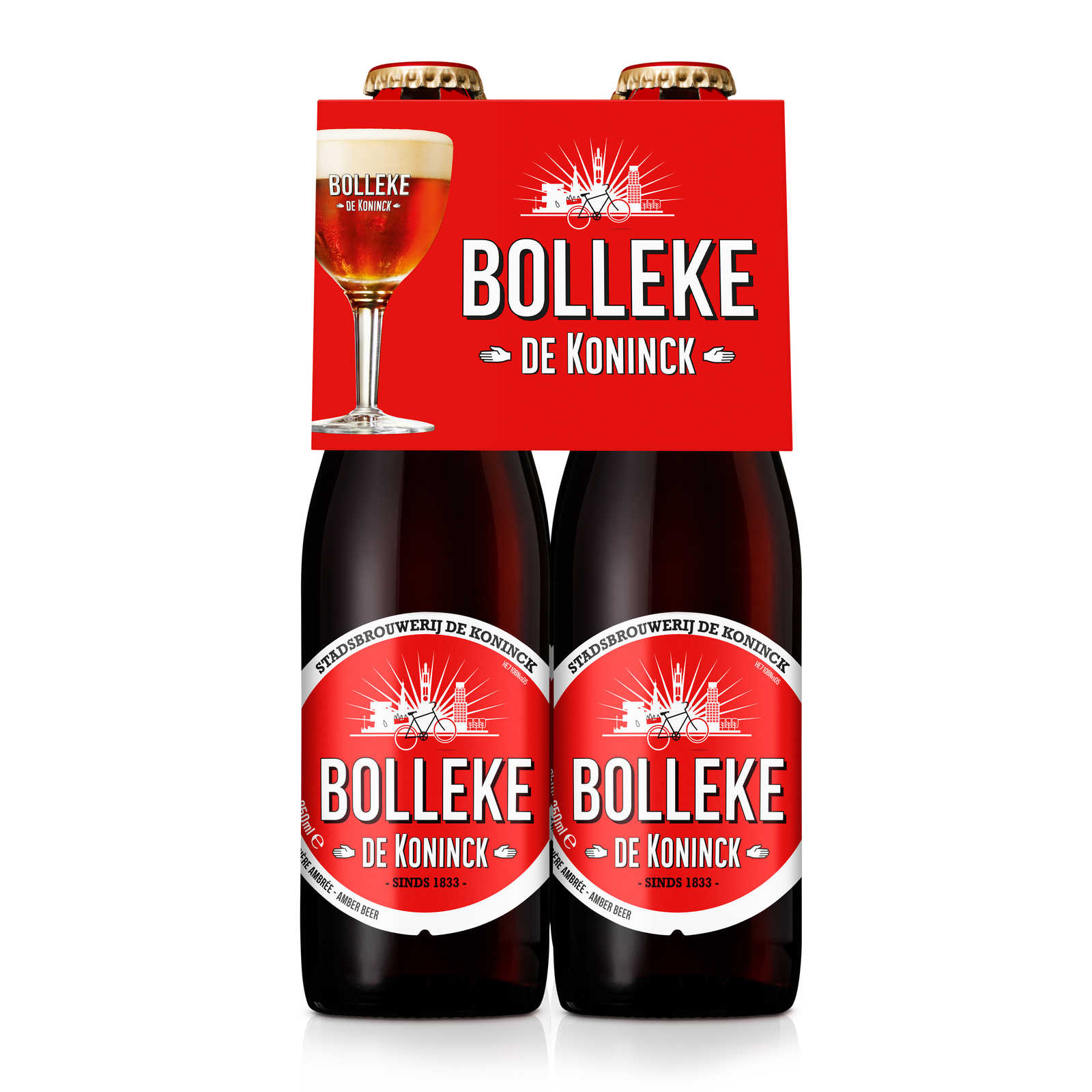 De Koninck Bier Bolleke 52 Fles 4 X 25 Cl Delhaize 