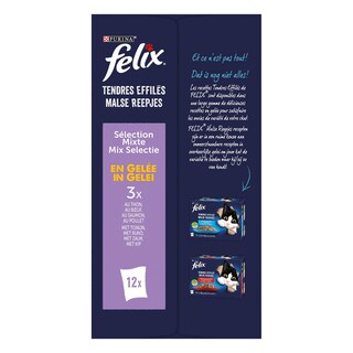Felix | Malse Reepjes | Kattenvoeding | Senior | Gelei | Mix 