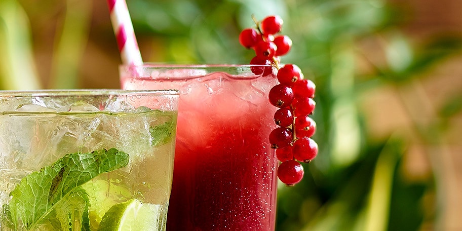 Ice tea aux cerises et tequila