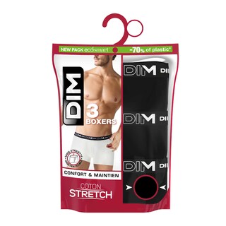 Dim | Paris | Boxers multicotonstretch | noir | T3 