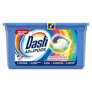 Dash | Lessive | Capsules | Couleurs 