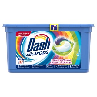 Dash | Lessive | Capsules | Couleurs 