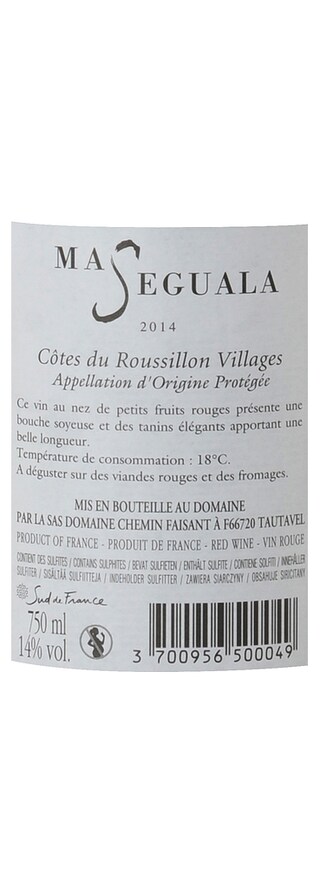 France - Frankrijk | Côtes du Roussillon Villages | Mas Seguala Rouge 