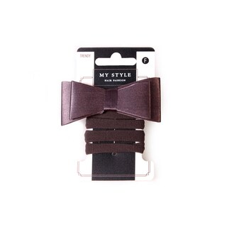 MyStyle | Trend | Ponies | Grijze satijn strik 