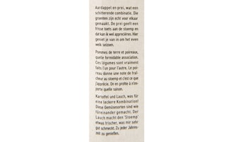 Delhaize | Purée poireaux estragon 