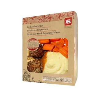 DELHAIZE | BOULETTES LIEGE CAROTTES SIROP 