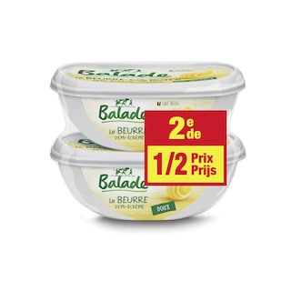 BALADE | BEURRE 41% DOUX 2E 1/2 PRIX 