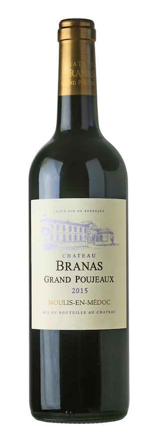 France - Frankrijk | Bordeaux - Moulis Cru Bourgeoi | Branas Grand Poujeaux 2015 Rood 