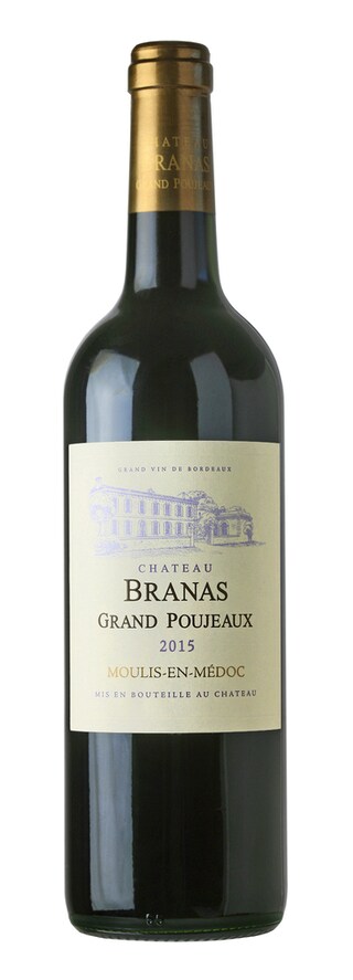 France - Frankrijk | Bordeaux - Moulis Cru Bourgeoi | Branas Grand Poujeaux 2015 Rood 75 cl