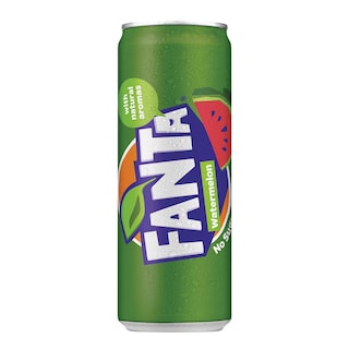 Fanta | Limonade | Sans sucre | Pastèque | Canette 