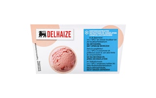 Delhaize | Roomijs | Aardbei 