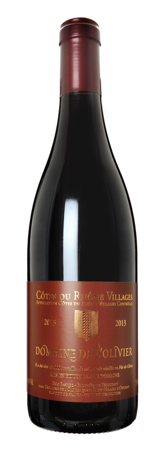 FR RHONE COTES DU RHONE VILLAG | Côtes du Rhône Villages AC | Domaine de L'Olivier 2013 Rouge 