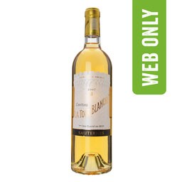 France - Frankrijk | Bordeaux Sauternes | Chateau La Tour Blanche | Houten Kist | 2007 | Witte 