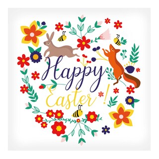 Happy Paper | 20 serviettes | 33x33cm | Happy forest 