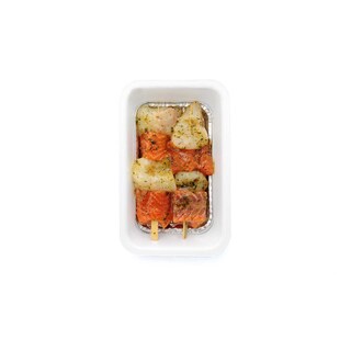 Delhaize | BROCHETTE OCEANIQUES SAUM/CAB 