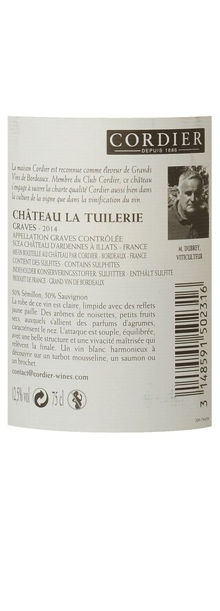 France - Frankrijk | Bordeaux Graves | Château La Tuilerie 14 