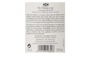De Chanceny | Crémant de Loire | Brut 75 cl