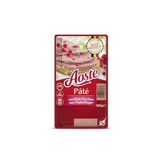 Aoste | Paté rode vruchten 
