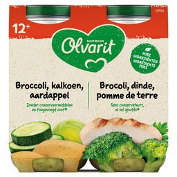 Maaltijd | Broccoli Kalkoen Aardappel | 12M