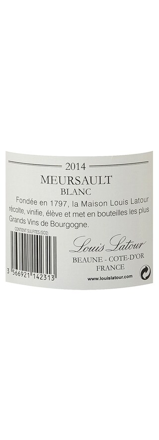 France - Frankrijk | Bourgogne - Côte de Beaune | Meursault Louis Latour 14 Wit 