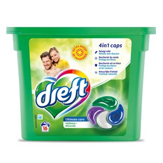 Dreft | Wasmiddel | Pods | 4 In 1 | Regular 