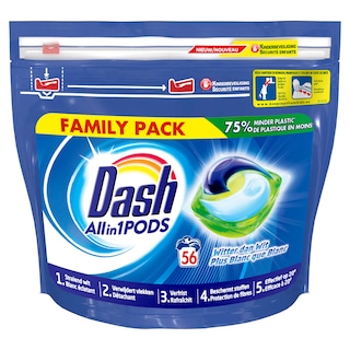 Dash | Wasmiddel | Capsules | Wit 