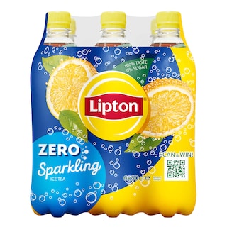 Lipton | Iced Tea | Ice Tea | Bruisende | Original | Zero 6 x 50 cl