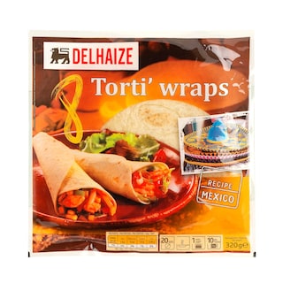 Delhaize | 8 Tortillas | Wraps 