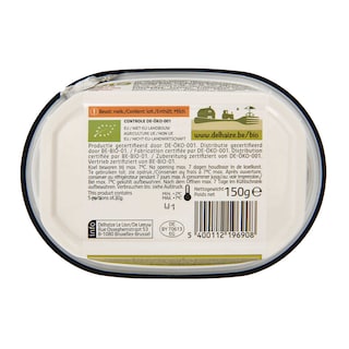 Delhaize | Bio | Fromage frais | Nature | Bio 150 gr