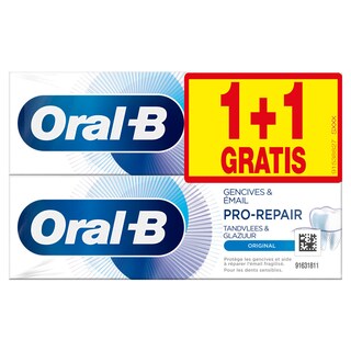 Oral-B | Dentifrice | Repair Original | 1+1 | 150ml 